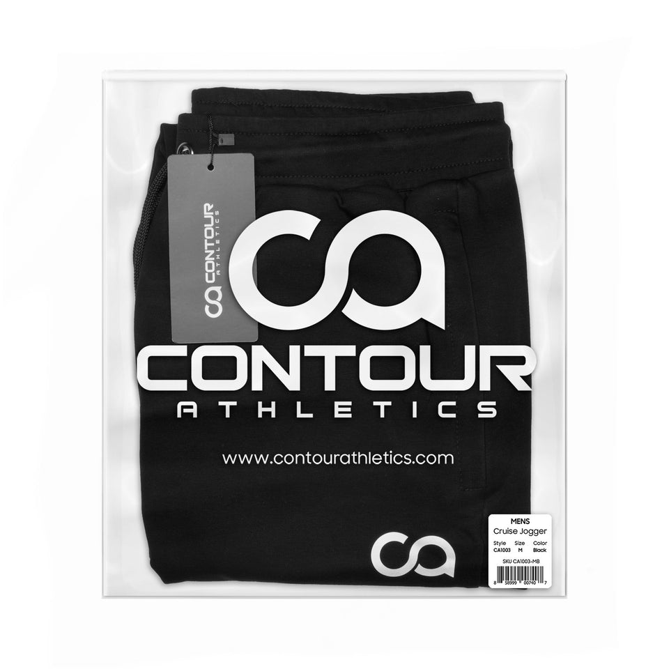 Contour Athletics Pantalones Deportivos para Hombre (ruisa) con Bolsillos con Cierre