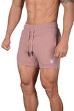 YoungLA - Pantalones Cortos Deportivos para Hombre, con Bolsillos, 126
