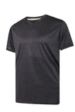 Real Essentials Paquete de 5 Camisetas Deportivas para Hombre con Cuello en V y Ajuste en seco Que absorben la Humedad