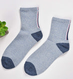 Lecoon 5 Pares Calcetines Hombre Termicos Algodón Vestir Colores Invierno Casual
