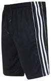 Real Essentials Pantalones cortos deportivos de rendimiento, con bolsillos, para hombre, 5 unidades