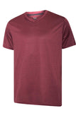 Real Essentials Paquete de 5 Camisetas Deportivas para Hombre con Cuello en V y Ajuste en seco Que absorben la Humedad