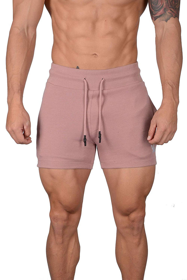 YoungLA - Pantalones Cortos Deportivos para Hombre, con Bolsillos, 126