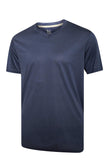 Real Essentials Paquete de 5 Camisetas Deportivas para Hombre con Cuello en V y Ajuste en seco Que absorben la Humedad