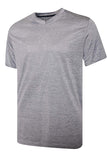 Real Essentials Paquete de 5 Camisetas Deportivas para Hombre con Cuello en V y Ajuste en seco Que absorben la Humedad
