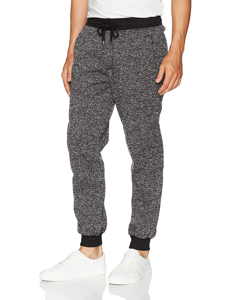 SOUTHPOLE Men's Basic Fleece Marled Jogger Pant